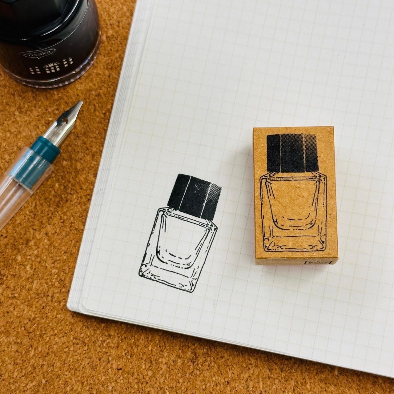 からっぽインクボトルスタンプ【小】 | 2枚目