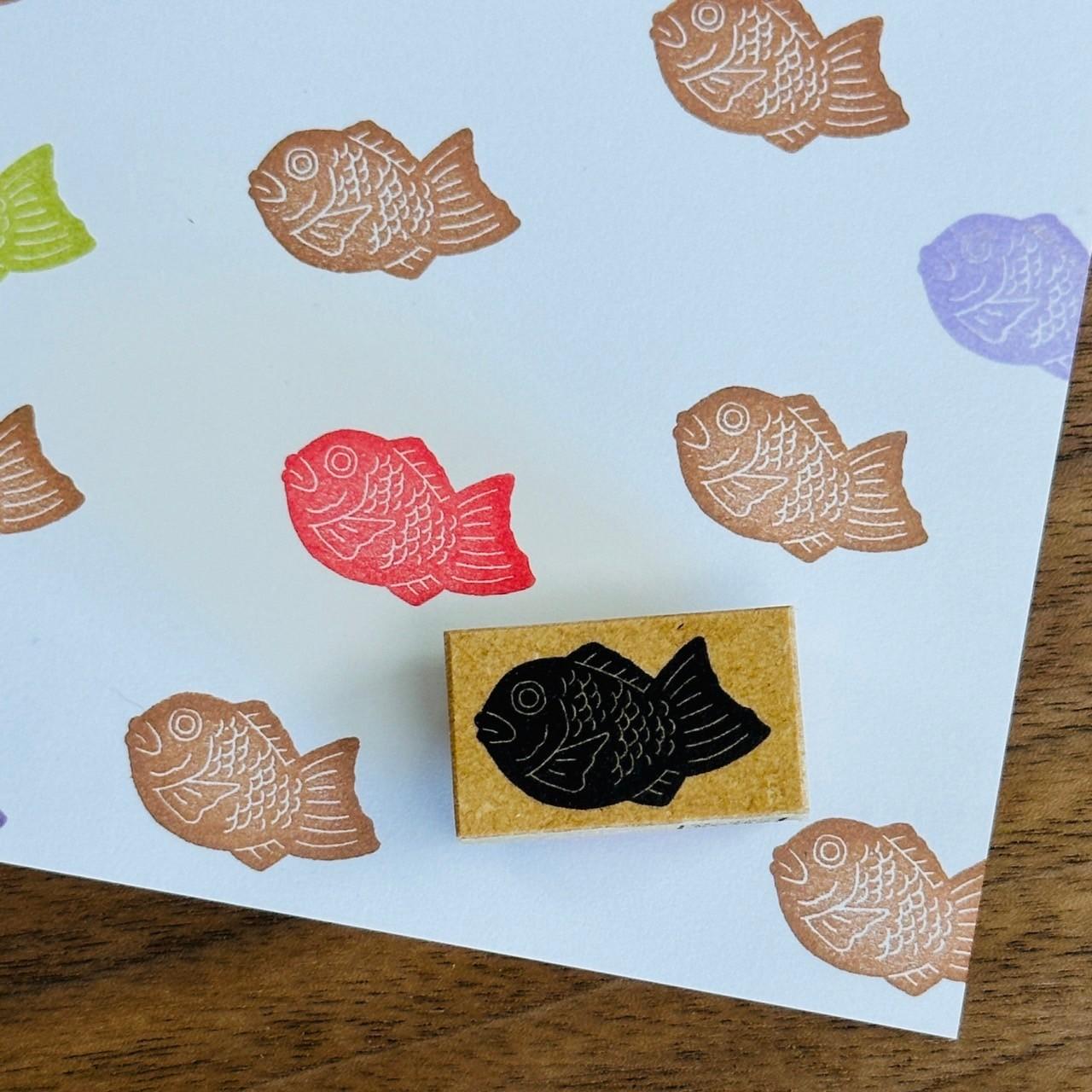 かわいいちいさなたい焼きスタンプ1枚目の画像