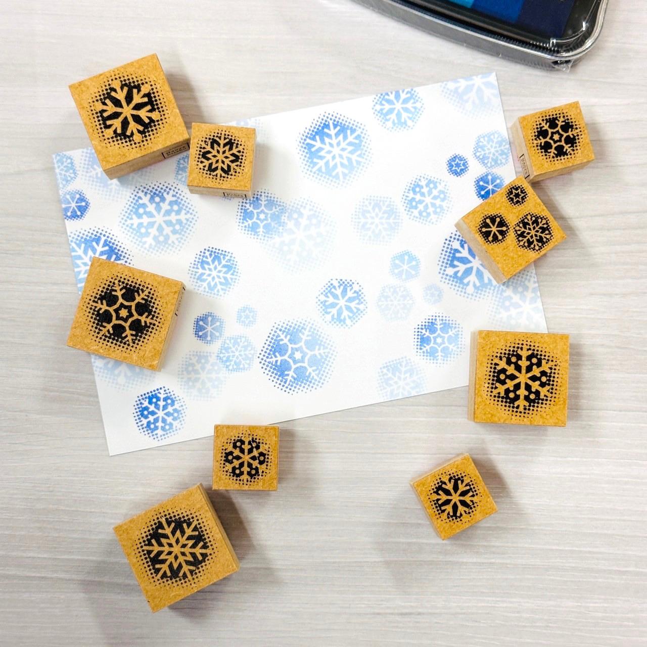 漫画家気分なほわ雪スタンプ全部セット1枚目の画像