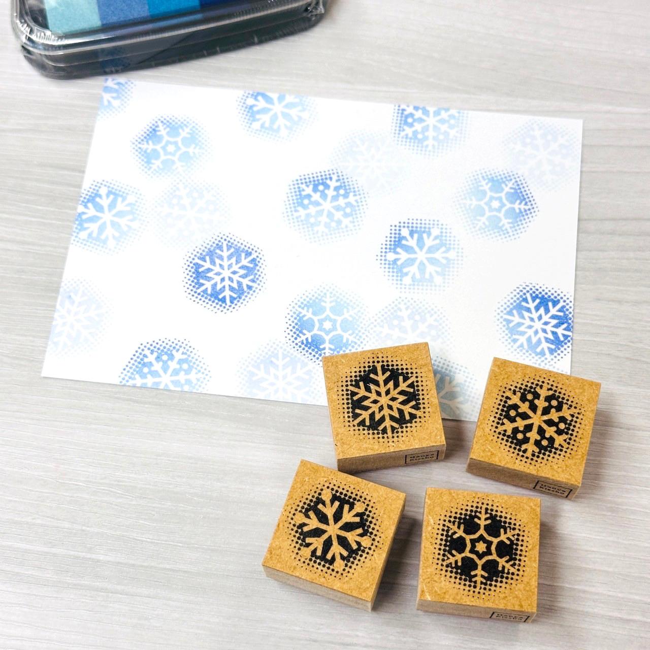 漫画家気分なほわ雪スタンプセット【大】1枚目の画像