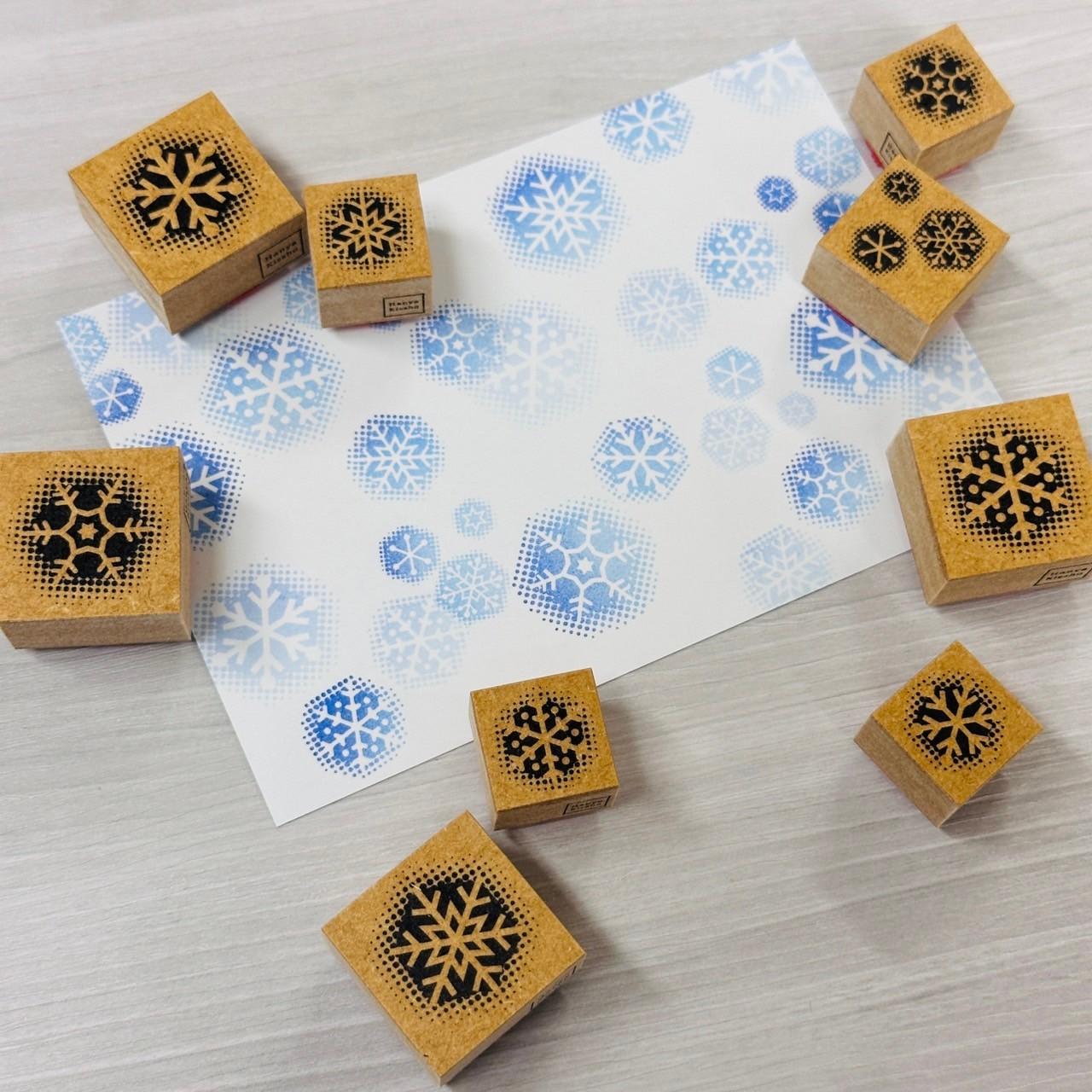 漫画家気分なほわ雪スタンプセット【小】 | 4枚目