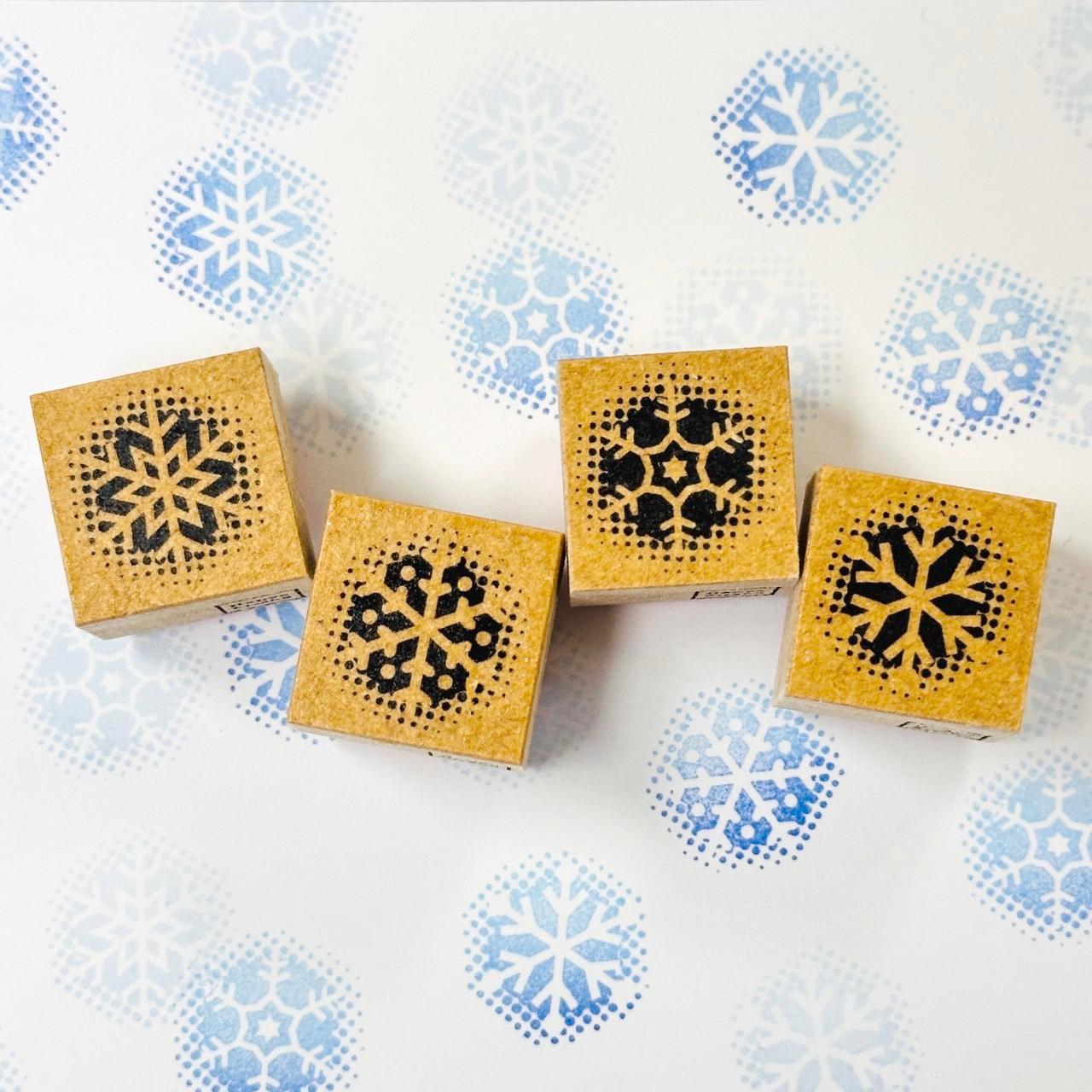 漫画家気分なほわ雪スタンプセット【小】1枚目の画像