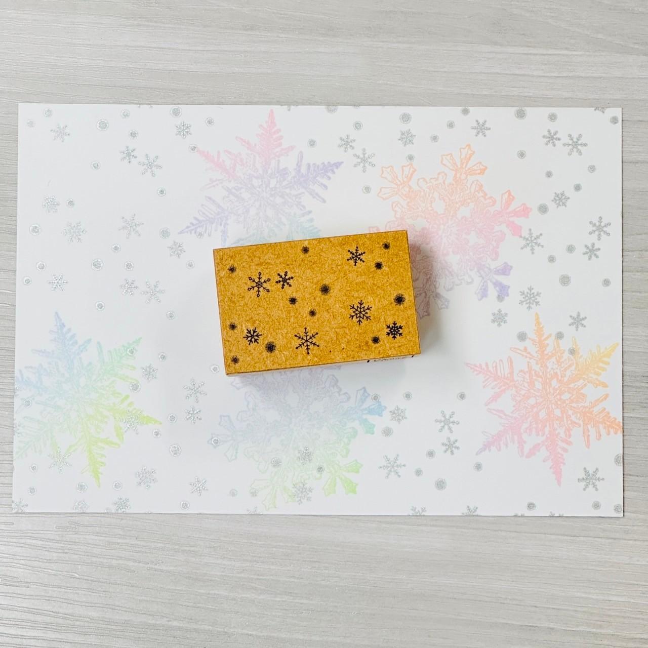 雪を降らせるスタンプ | 4枚目