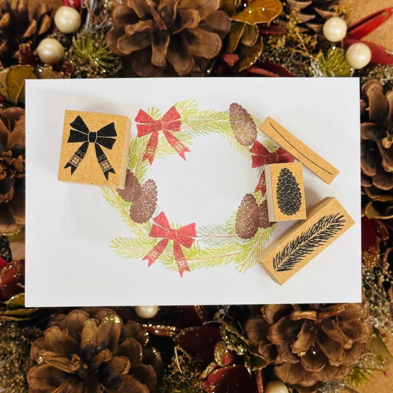 クリスマスリースが作れるセット1枚目の画像