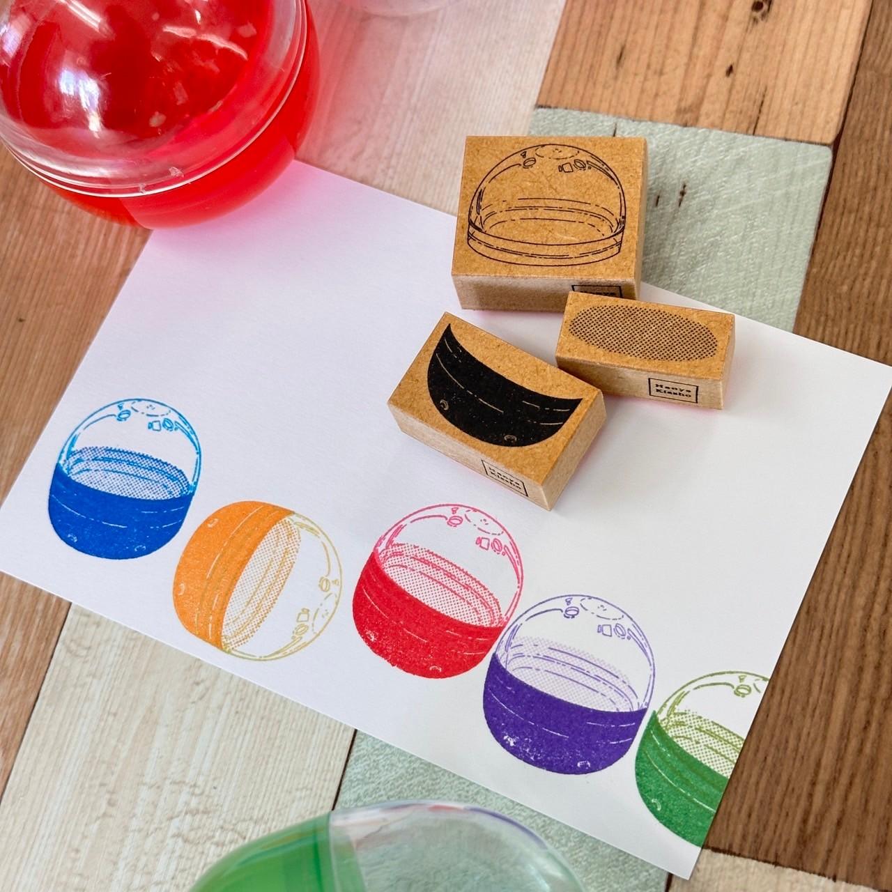 ガチャポンスタンプセット【小】1枚目の画像