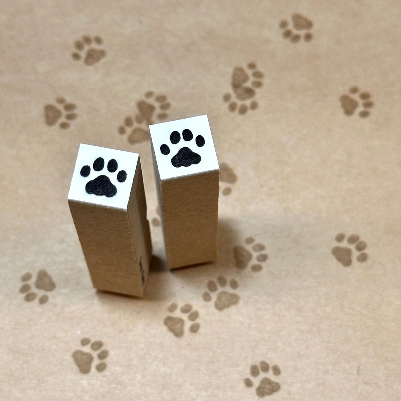 猫の足跡スタンプ1枚目の画像