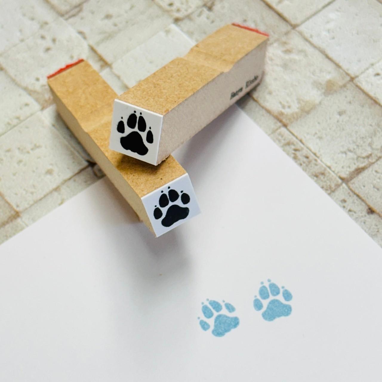 犬の足跡スタンプ | 2枚目