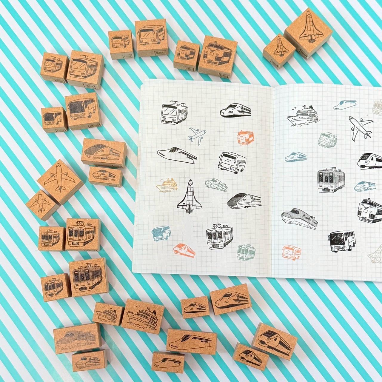 小さな乗り物スタンプ | 13枚目