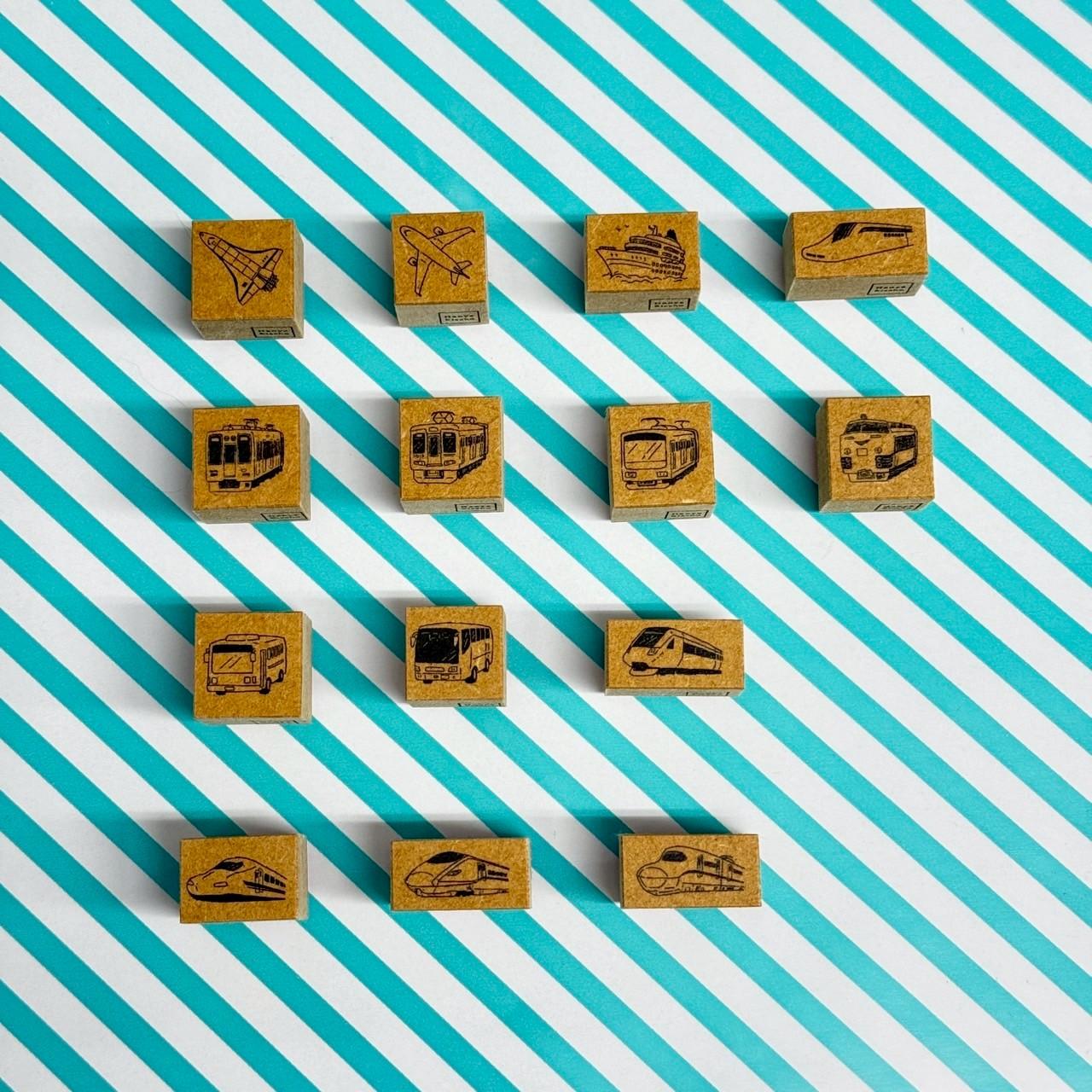 小さな乗り物スタンプ1枚目の画像