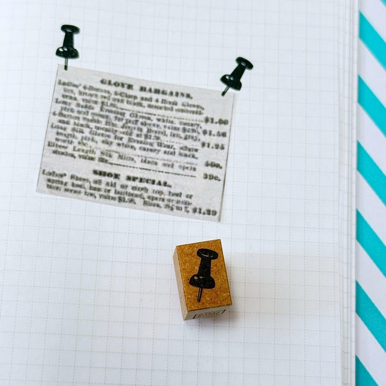 押しピンスタンプ1枚目の画像