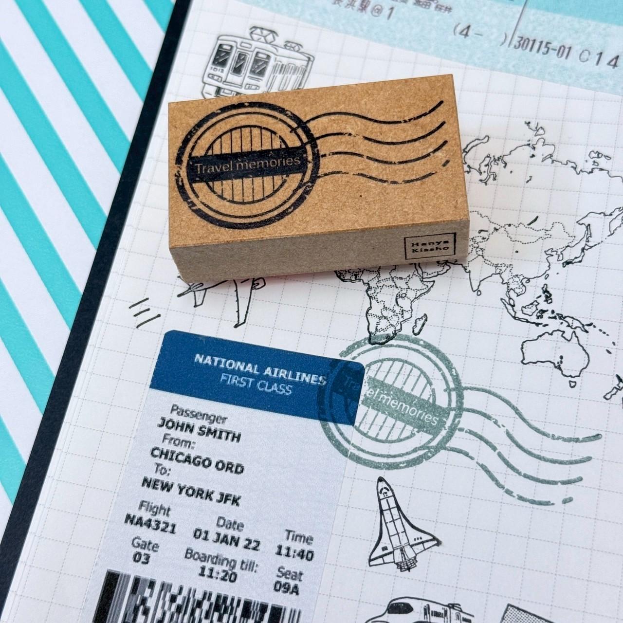 旅行の消印スタンプ1枚目の画像