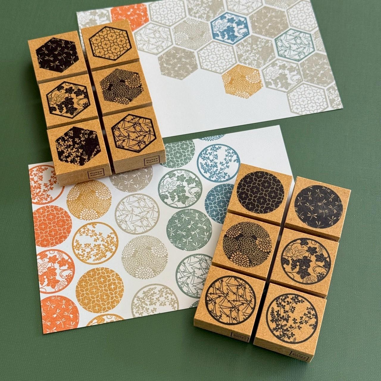 秋の和柄　丸形 | 5枚目