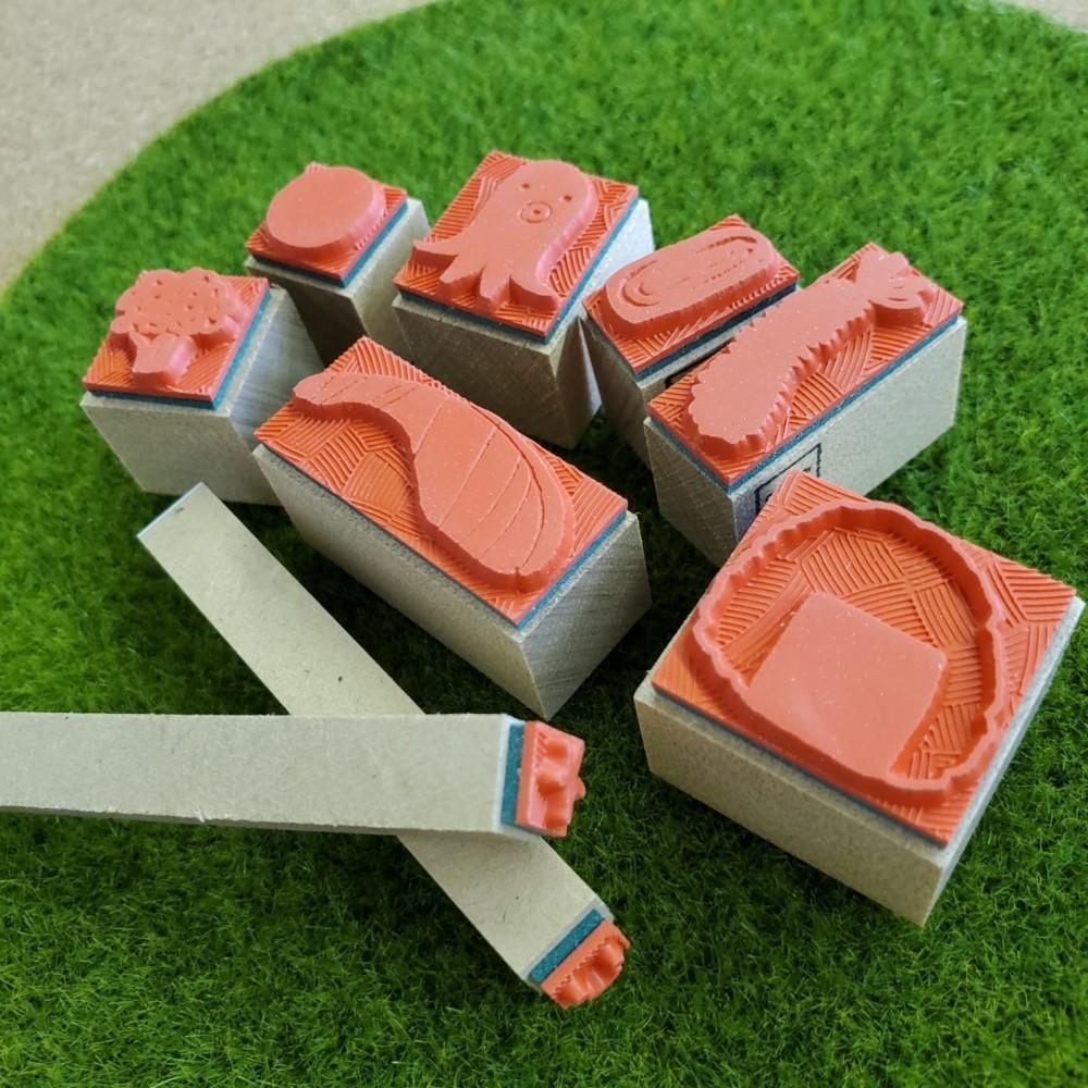【20個限定30%OFF】ピクニックお弁当のスタンプセット | 5枚目