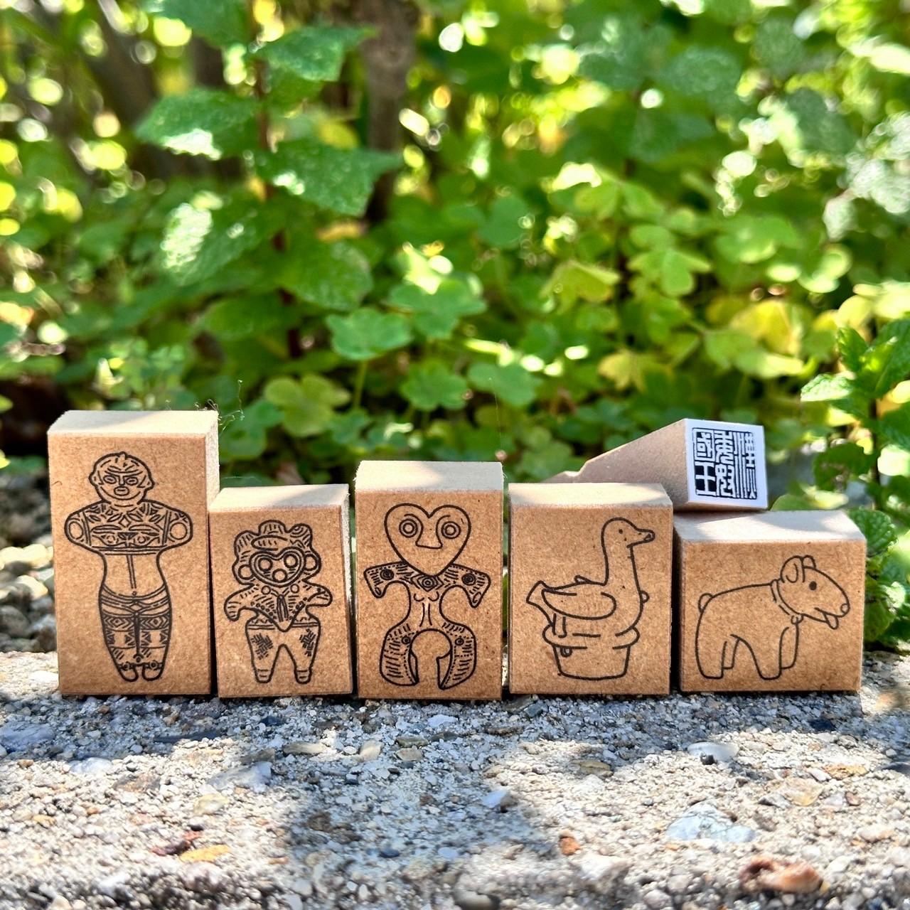 埴輪さん土偶さんスタンプ2【コンプリートセット】1枚目の画像