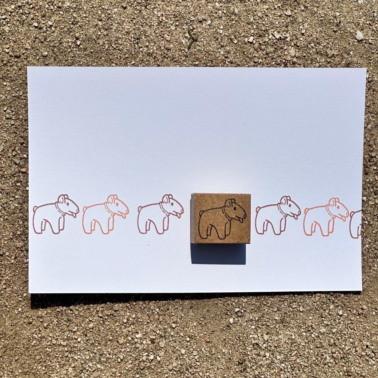 犬形埴輪スタンプ1枚目の画像